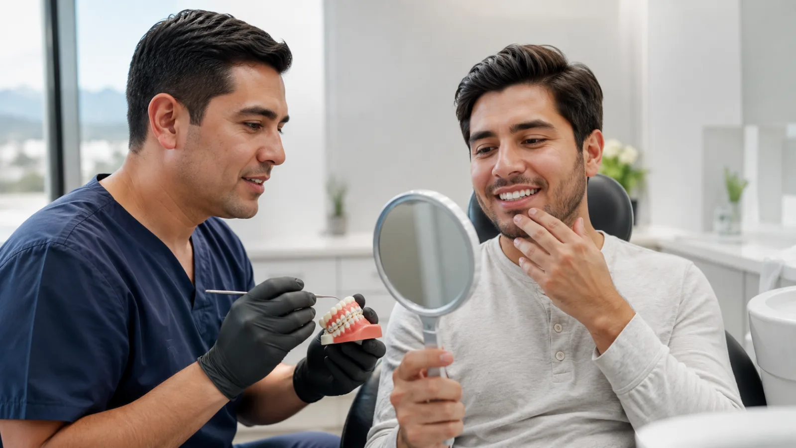 Dientes apiñados y falta de espacio dental en Agua Prieta, Sonora